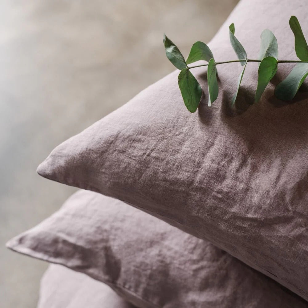 Pair of linen pillowcases, set of 2